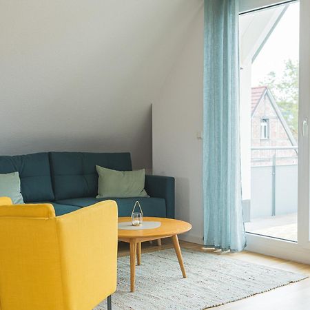 Design-Apartment - Kueche - Balkon - Tiefgarage 莱恩费尔登埃希特登 外观 照片